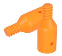 GLEAVI Lot de 2 Embouts Filetés en Plastique Solide pour Manches de Balai à Franges Connecteurs Adaptateurs Filetés 32 MM Compatibles Rallonges Américaines Accessoires pour Nettoyage
