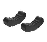 GLEAVI Lot De 2 Manchons De Protection pour Cric Patin en Caoutchouc pour Élévateur De Voiture Patin Universels pour Cric De Sol Coussinets De Levage Adaptateur De
