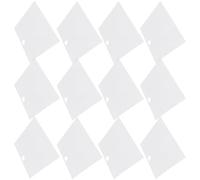 GLEAVI Lot de 20 Feuilles Attrape-Barbe Jetables Transparentes Protège-Évier et Tablier à Barbe pour Salle de Bain Récupérateur de Poils de Barbe et Cheveux Usage Domestique et Salon