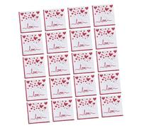 GLEAVI Lot de 20 Serviettes en Papier Jetables en Pâte de Bois, Motif Love de Cœur, Douces et Résistantes, Décorations pour Mariage, Saint-valentin et Fête des Mères, Serviettes
