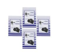 GLEAVI Lot de 200 Lingettes Nettoyantes pour Lentilles d'Appareil Photo Lunettes et Microscope Papier de Nettoyage Sec 15X10 CM Double Face Portable pour Écran et Optique