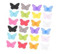 GLEAVI Lot De 24 Étiquettes Pour Gobelets De Fête En Silicone Pour Boissons Bars Cocktails Restaurants Verres À Martini Grands Avec Breloques