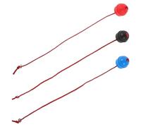 GLEAVI Lot de 3 Porte-Craies Portables pour Billard en Caoutchouc Robuste Support Professionnel pour Craie Standard Accessoires Billard Pratique en Rouge Noir et Bleu