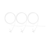 GLEAVI Lot de 3 Tubes Rallonges en Plastique pour Tuyau de Pulvérisation de Mousse Expansive 3 Mètres Buse Applicatrice Multifonction pour Bricolage Isolation et Réparation