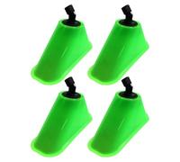 GLEAVI Lot de 4 Buses Coniques de Pulvérisation Anti-éclaboussures et Pare-Vent, Plastique Solide, Compatible Pulvérisateur Agricole et Jardin, Pulvérisation Large en Éventail