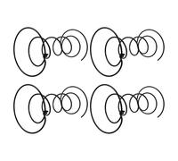 GLEAVI Lot de 4 Ressorts de Remplacement pour Matelas à Ressorts Hélicoïdaux 175 Mm de Hauteur, Acier Inoxydable, Pièces de Rechange pour Canapé et Fauteuils, Réparation de Meubles