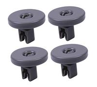 GLEAVI Lot De 4 Roulettes De Remplacement Pour Panier Inférieur De Lave-vaisselle Compatible Et Roues De Support Inférieur Solide Et Faciles à Installer
