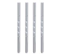 GLEAVI Lot de 4 tiges de Support Droites pour Appui-tête de Voiture, tiges de Remplacement pour sièges Auto, de siège Auto réglables en métal pour Appui-tête de Camping-Car, Installation Facile