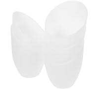 GLEAVI Lot de 5 Abat-Jour de Fer à Cheval Blanc Diamètre Intérieur 32 MM pour Lampe de Bureau et Lampe de Table Abat-Jour de Rechange Polyvalent Compatible Plafonnier Décoration