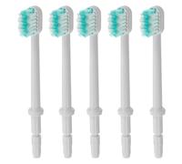 GLEAVI Lot de 5 embouts de rechange pour hydropulseur : têtes d'irrigateur buccal en plastique, accessoires de nettoyage dentaire pour une utilisation quotidienne, compatibles avec