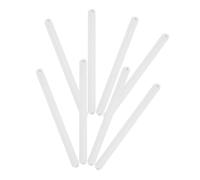 GLEAVI Lot de 8 Glissières de Tiroir à Montage Inférieur 298 MM Rails de Tiroir Coulissants en Acier Blanc Kit de Coulisses pour Meubles Commodes et Armoires Installation sans