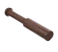 GLEAVI Maillet pour Bol Chantant en Bois Foncé 2x12,5 Cm, Maillet Professionnel en Noyer Foncé pour Bols 8-9,5 Cm, Baguette Sonore pour Contemplation et Yoga