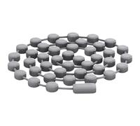 GLEAVI Manique en Silicone Gris Tapis Isolant Antidérapant Résistant à la Chaleur Dessous de Plat Multifonction pour Cuisson Pâtisserie et Protection de Table - Accessoire la Cuisine