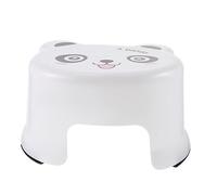 GLEAVI Marchepied Antidérapant Plastique pour Garçon Fille Réducteur WC pour Apprentissage Toilette Hygiène Salle de Bain Pratique et Sûr Couleur Blanche et Design
