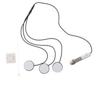 GLEAVI Micro Piézo Autocollant pour Guitare Acoustique et Ukulélé Transducteur Aluminium 300-2 Capteur Instrument Acoustique Multi-Usage des Interférences Fixation Rapide Accessoire