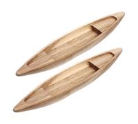 GLEAVI Modèle de Bateau en Flottant Décoration Nautique pour Aquarium 2 Pièces en Naturel Bricolage pour Garçon et Ornement de Bureau