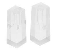 GLEAVI Modèle de dents transparent en 2 parties pour la pratique du traitement du canal radiculaire - Outils d'enseignement de l'anatomie en forme de S pour l'éducation et la formation