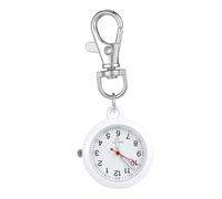 GLEAVI Montre de Poche Suspendue D'infirmière Décontractée en Métal Résistant, Mouvement Quartz Précis, Grand Cadran Lisible, pour Personnel Médical en Milieu Hospitalier, Style Vintage Compacte