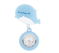 GLEAVI Montre Infirmière à Gousset Rétractable en Silicone Cadran Lumineux et Design Ergonomique, pour Infirmières et Médecins en Milieu Hospitalier