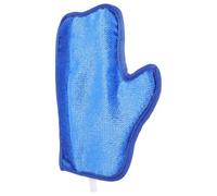 GLEAVI Moufles de Toilettage Électrostatique Double Face pour Enlever Les Poils D’Animaux Moufles Anti-Mue Réutilisable en Tissu Bleu Outil D’Épilation pour Chiens et Chats Nettoyage