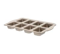 GLEAVI Moule à Cake Acier Cavités Antiadhésif Résistant Chaleur pour Mini Cakes Pâtisserie Facile à Démouler Maison et Professionnel