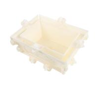 GLEAVI Moule à jardinière en Plastique résistant aux intempéries, Forme rectangulaire, pour Pots à et Pots de Plantes, Usage extérieur Artistique, Dimensions 29x22x15 cm