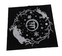 GLEAVI Nappe de Table Altar pour Tarot Divinatoire Antidérapante Tapis pour Jeux de Tarot Marseille Fête Accessoire pour Lecteurs et Astrologues
