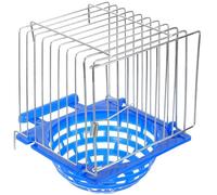 GLEAVI Nid D’Éclosion D’Oiseau Suspendu en Matériau Respirant Nid de Reproduction Creux pour Canari et Perroquet Facile à Nettoyer Abri Stable pour Cage Accessoire pour Oiseaux