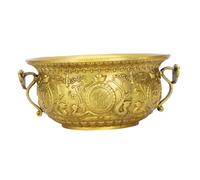 GLEAVI Ornement Cornucopia Laiton Sculpté pour Bouddhiste Décoration de Bureau et Maison Figurine Sacrificielle Élégante et Écologique pour et Ambiances Zen