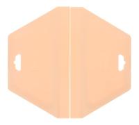 GLEAVI Outil de Pose et Lissage pour Papier Peint Autocollant et Films Adhésifs Voiture, Grattoir Plastique Triangulaire Léger, Lot de 2 pour Pose Murale et Vitrages Auto, Kit