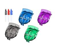 GLEAVI Outil de Traçage pour de Golf avec Clip D’Alignement Ensemble 7 Pièces Plastique Couleur Aléatoire Accessoire Putting pour Précision au Golf Aléatoire