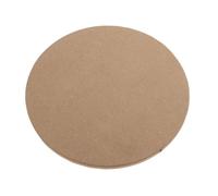 GLEAVI Outils de Poterie Socle en Bois Brut Rond, Surface Lisse et Plate, Raquettes Équilibrées pour Terre Battue, pour Ateliers de Poterie et Studios D'art