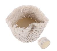 GLEAVI Panier De Rangement Corde De Coton Tissé Design Scandinave Pour Cosmétiques Fruits Et Plantes De Rangement Décoratif Pour Salle De Bain Maison Et Nursery