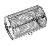 GLEAVI Panier Gril en Acier Inoxydable 140X250 MM pour Rôtissoire à Four et Friteuse à Air, Accessoire pour Poulet Rôti et Barbecue