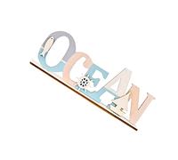 GLEAVI Panneau De Style Méditerranéen Lettre Décorative Mot Panneau Décoratif Pour Maison Et