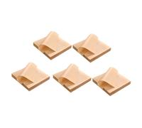 GLEAVI Papier Absorbant Huile 20x20 Cm 40g Kraft Naturel Bloc-notes Jetable Résistant à L'huile pour Fritures et Snacks Usage Alimentaire la Cuisine 500 Feuilles par Paquet