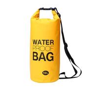 GLEAVI Paquet Étanche à Dos 10l en Tissu Maillé PVC 0,5mm 500d, Gonflable et Imperméable, pour Rafting et Sports Nautiques en Extérieur