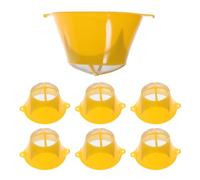 GLEAVI Passoires à Peinture Réutilisables 10 Pièces, Filtre à Mailles Fines en Plastique, pour Peinture à Base d'Eau et Huile, Compatible Biodiesel et Liquide Moteur