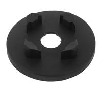 GLEAVI Patins Anti-vibrations en Caoutchouc Noir 18 Cm, Coussinets Antibruit et Antidérapants pour Mixeur Professionnel, Accessoires Machine la Cuisine, Coussin Stabilisateur Central