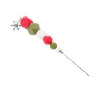 GLEAVI Pâtisserie Aiguille Glaçage Colorée Pour Décoration Biscuits Noël Outil Scribe Sucre Créatif Avec Perles Accessoire Débutants Pour Pâtisserie Maison