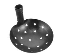 GLEAVI Pelle à Tamis en Métal 17 CM pour Jardinage, Louche Multifonction pour Tamiser Boues et Feuilles Mortes Caniveaux et Égouts Pluviaux, Outil Manuel pour Entretien Extérieur