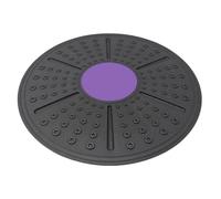GLEAVI Planche D’Équilibre Violette pour Fitness et Yoga Disque D’Entraînement Sensoriel Base Sphérique 360° Surface Antidérapante à Points de Massage Outil Compact pour Exercice et