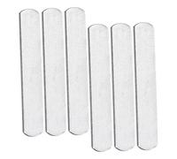 GLEAVI Plaques Métalliques Lestées en Acier Lot de 6 Pièces 15X25X07 CM Poids 200 G Chacune Accessoires pour Gilet Lesté et Bande de Course Lestée Équipement Multifonction de