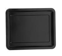 GLEAVI Plat à Pâtisserie Rectangulaire Émail Résistant Chaleur Plaque de Cuisson Antiadhésive avec Bac Récupérateur de Graisse Surface pour Cuisson Familiale Au Four Électrique