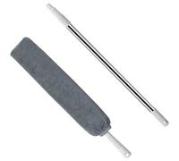 GLEAVI Plumeau Extensible en Microfibre Lavable pour Nettoyage des Interstices et Dessous de Meubles, Nettoyeur de Poussière Rétractable Manche Télescopique, Accessoire Ménage Pratique