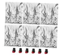 GLEAVI Poches à Vin avec Bec Verseur 2l, Lot De 6 Paquets à Boissons Réutilisables, Matériau Stable sans Goût, Distribution Pratique pour Voyages Et Sorties en Plein Air