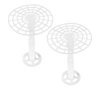 GLEAVI Poids de marinage 2 pièces : plaques de pressage en plastique pour cornichons - Pressoirs de fermentation pour un marinage rapide - Pressoirs à mailles multifonctions pour légumes et