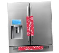 GLEAVI Poignée De Porte 4 Courtes 2 Poignées De Réfrigérateur Couvercle De Poignée Protecteur Pour Réfrigérateur Appareil De Cuisine Décoratif