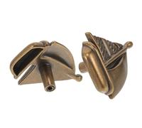 GLEAVI Poignées de Commode Design Mignon Style Cartoon Léger et Solide Lot de 2 en Alliage de Zinc Forme Bateau pour Armoire et Placard
