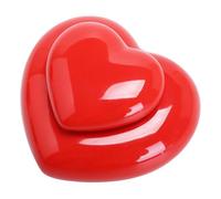 GLEAVI Pot Céramique Coeur Scellé pour Mariage Récipient pour Poudre comme Personnalisé Événementielle